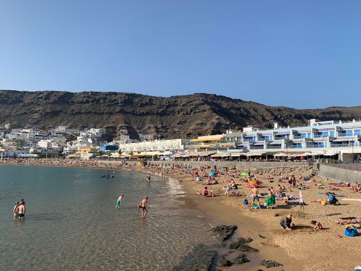 La Flor Beach Puerto De Mogan Exteriör bild